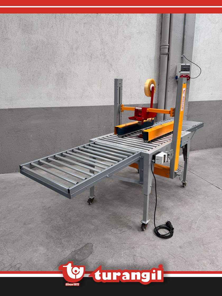 TGKB50 TAM OTOMATİK 50X50 TEK TARAFLI KOLİ BANTLAMA MAKİNESİ