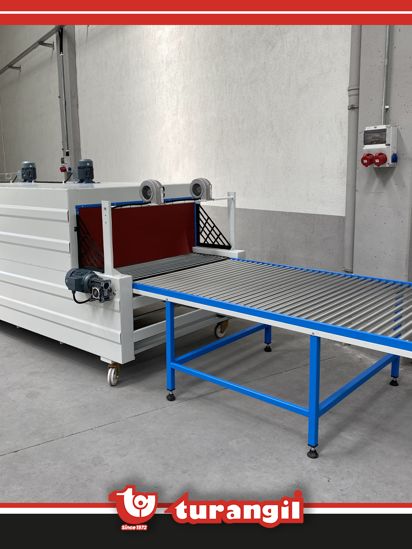 TGT120EXT YARI OTOMATİK 120X50X250 EXTENDED SHRİNK AMBALAJ ISI TÜNELİ MAKİNESİ