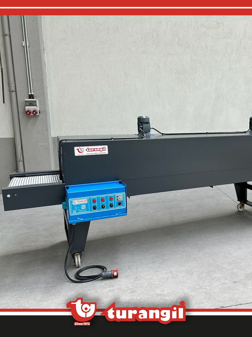 TGKS60-500 TAM OTOMATİK 60X25X500 ISI TÜNELLİ KURUTMA NEM ALMA MAKİNESİ