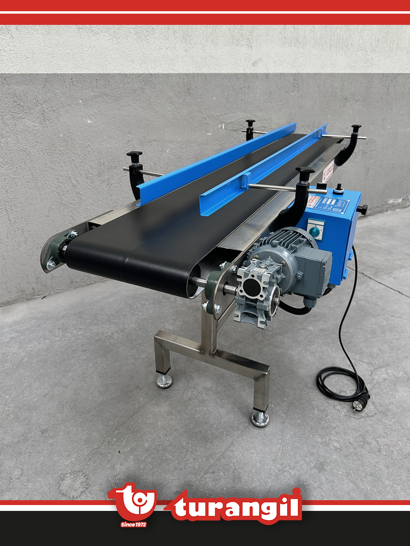 TGTKSİTE150-30 PVC KAYIŞLI 1500MMX300MM İNKJET TARİH KODLAMA ETİKETLEME MAKİNE KONVEYÖRÜ