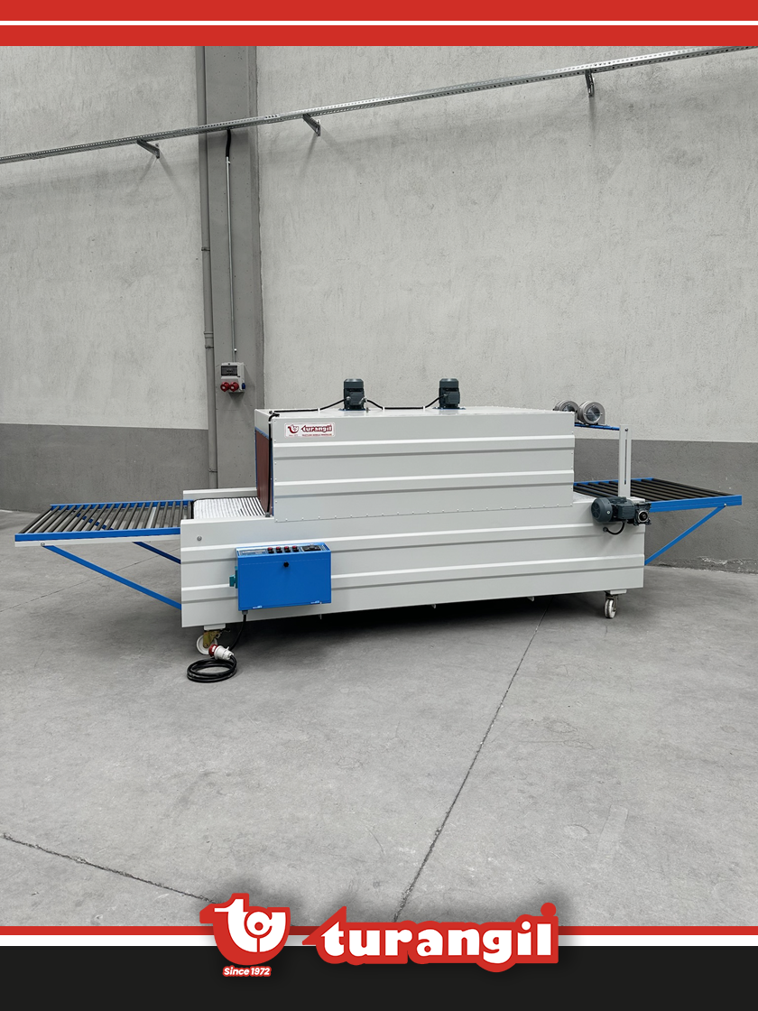 TGT120L YARI OTOMATİK 120X50X200 LONG SHRİNK AMBALAJ ISI TÜNELİ MAKİNESİ