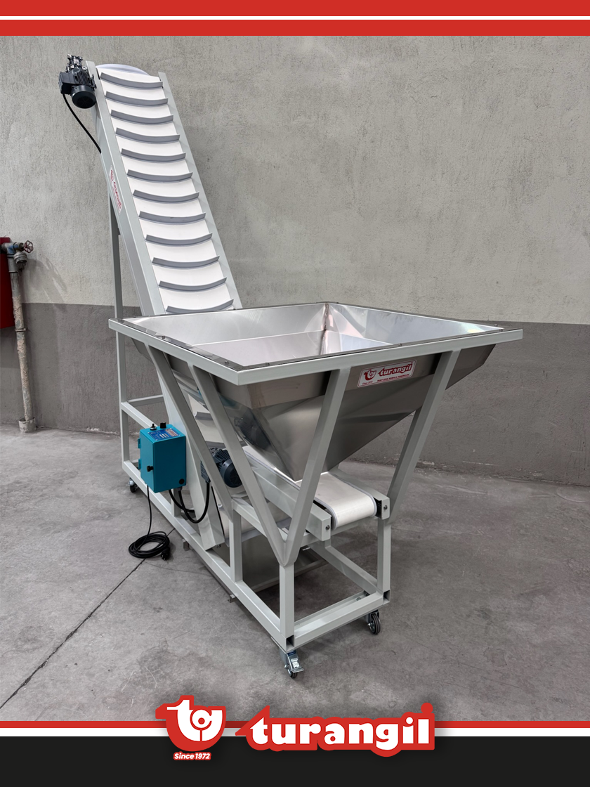 TGTKSHE300-40 PVC KAYIŞLI 3000X400MM DİKEY PAKETLEME OTOMATİK BESLEME MAKİNE KONVEYÖRÜ