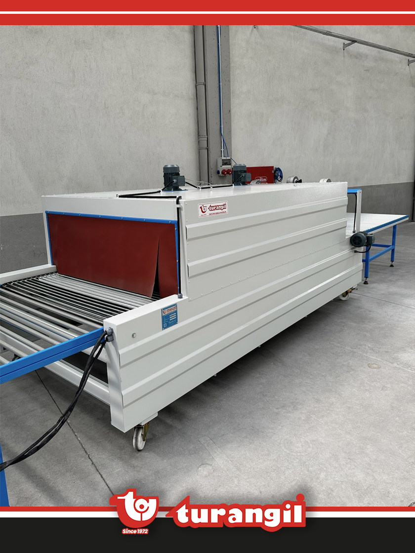 TGT140EXT YARI OTOMATİK 140X50X250 EXTENDED SHRİNK AMBALAJ ISI TÜNELİ MAKİNESİ