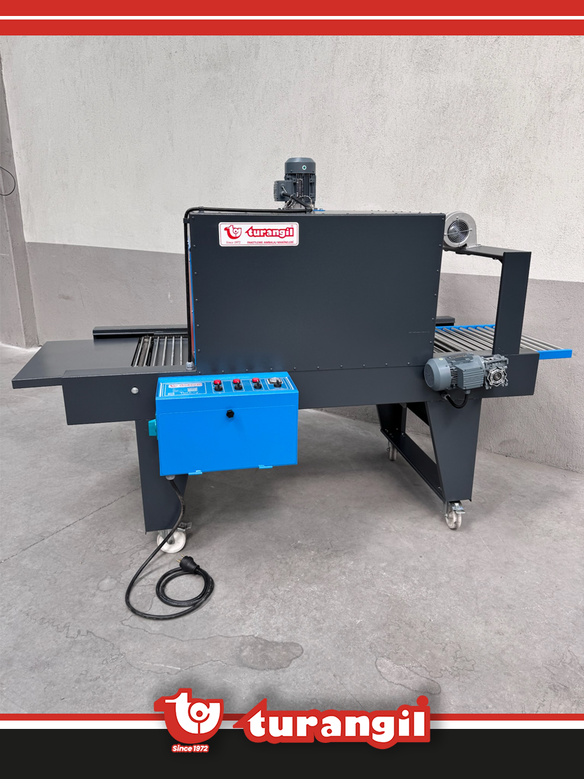 TGT60C YARI OTOMATİK 60X50X100 COMPACT SHRİNK AMBALAJ ISI TÜNELİ MAKİNESİ