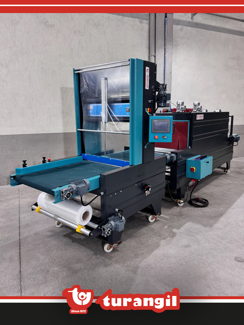 TGSOKB80 TAM OTOMATİK ÖNDEN BESLEME 80X50X200 TÜNELLİ SHRİNK AMBALAJ MAKİNESİ