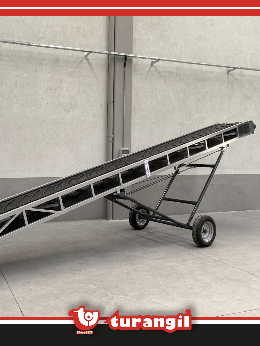 TGTKSKB1200-60 KAUÇUK BANTLI 12 MT ÇUVAL YÜKLEME KONVEYÖRÜ