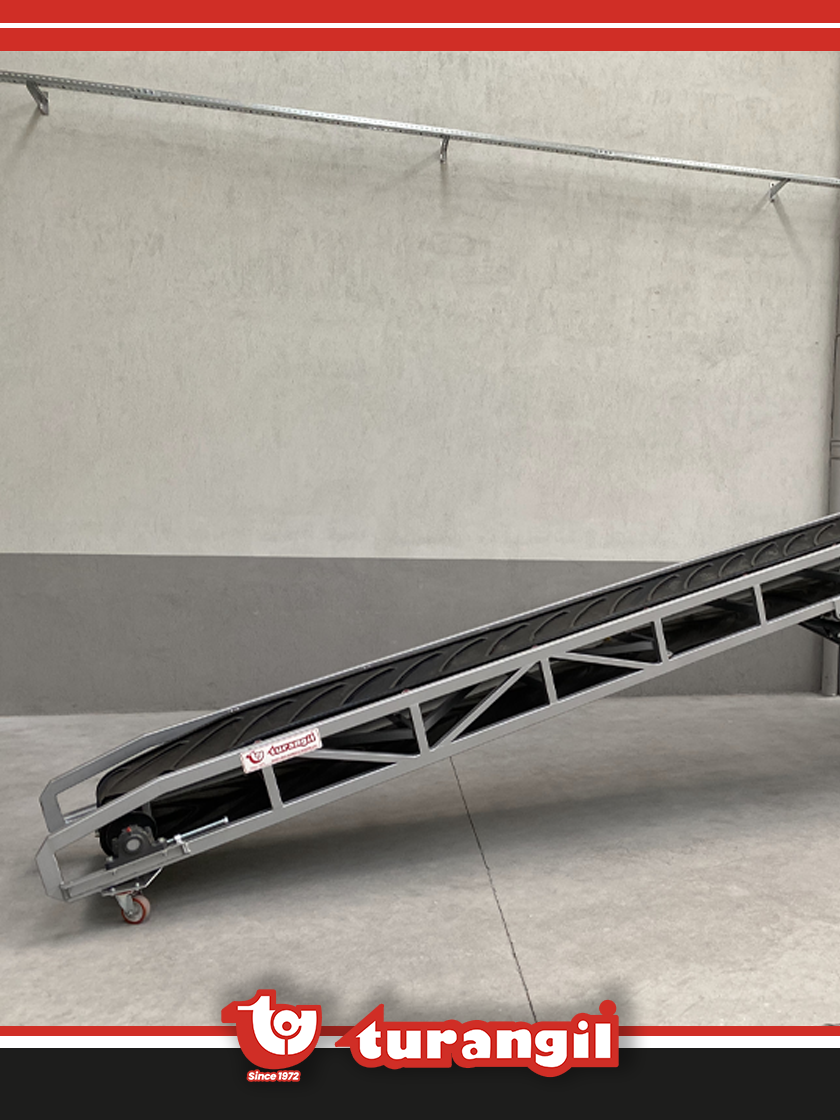 TGTKSKB800-60 KAUÇUK BANTLI 8 MT ÇUVAL YÜKLEME KONVEYÖRÜ