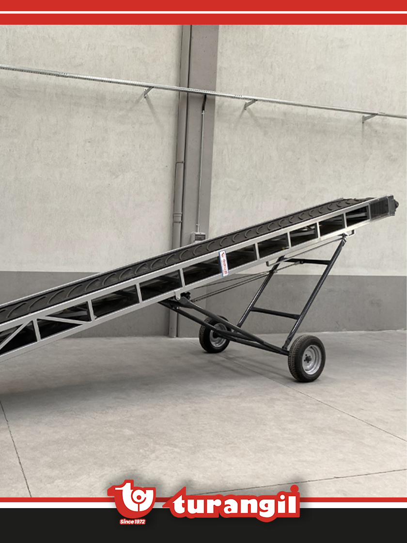 TGTKSKB800-60 KAUÇUK BANTLI 8 MT ÇUVAL YÜKLEME KONVEYÖRÜ