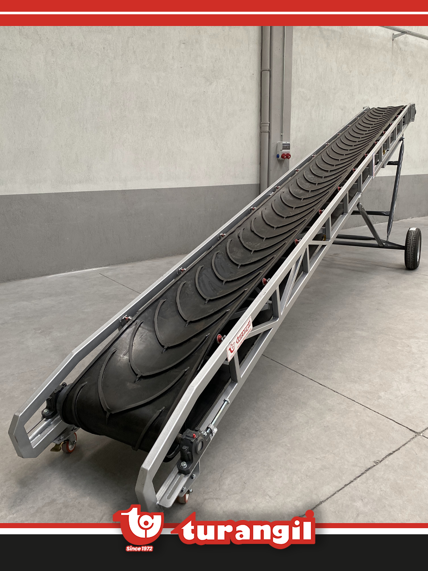 TGTKSKB600-60 KAUÇUK BANTLI 6 MT ÇUVAL YÜKLEME KONVEYÖRÜ