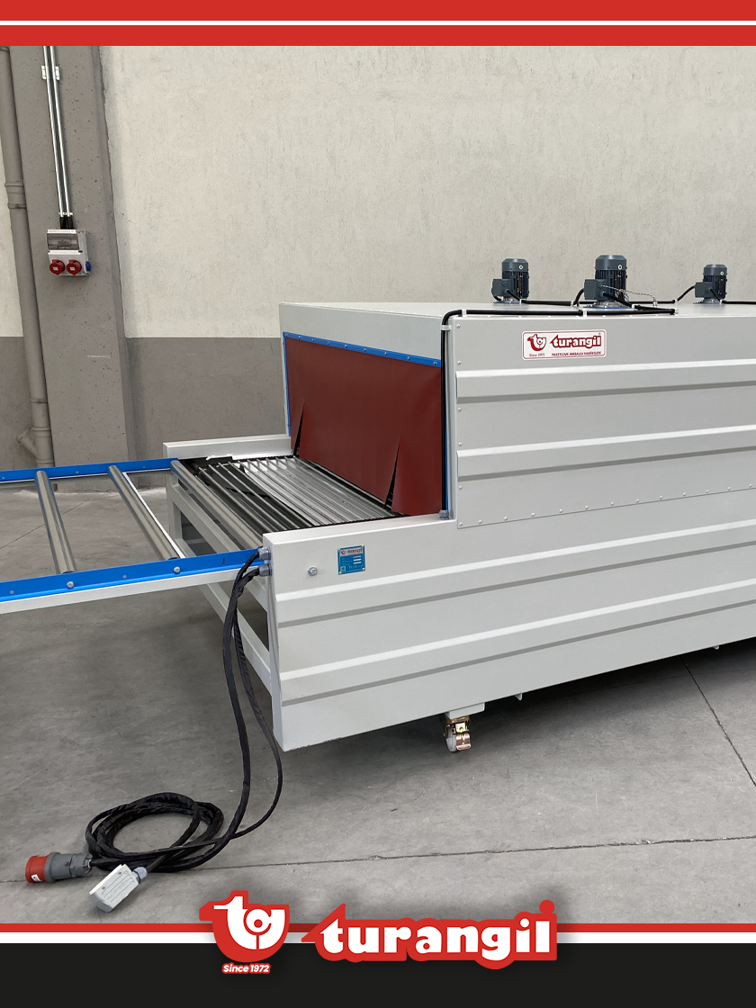 TGT160DEXT YARI OTOMATİK 160X50X300 DOUBLE EXTENDED SHRİNK AMBALAJ ISI TÜNELİ MAKİNESİ