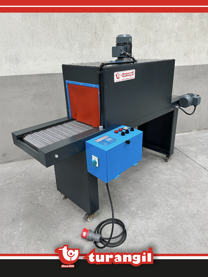 TGT20C YARI OTOMATİK 20X20X70 COMPACT SHRİNK AMBALAJ ISI TÜNELİ MAKİNESİ