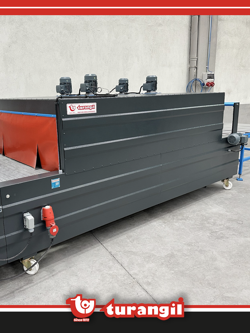 TGT140DEXT  YARI OTOMATİK 140X50X300 DOUBLE EXTENDED SHRİNK AMBALAJ ISI TÜNELİ MAKİNESİ