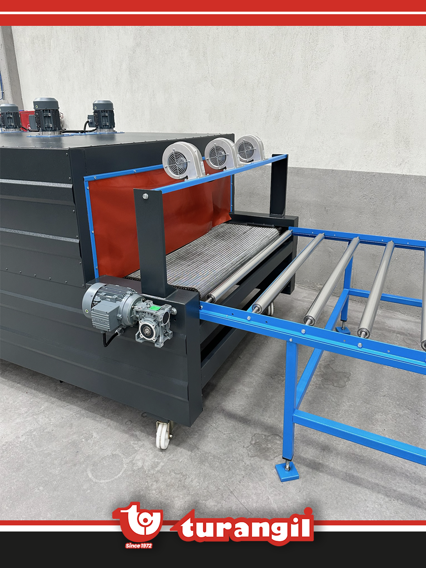 TGT140DEXT  YARI OTOMATİK 140X50X300 DOUBLE EXTENDED SHRİNK AMBALAJ ISI TÜNELİ MAKİNESİ