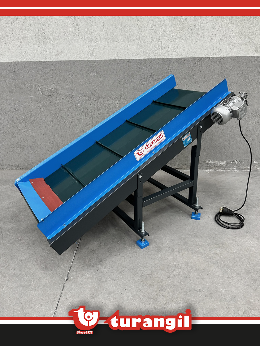 TGTKSMC200-150 PVC KAYIŞLI 2000X150MM ENJEKSİYON MAKİNE ÇIKIŞ KONVEYÖRÜ