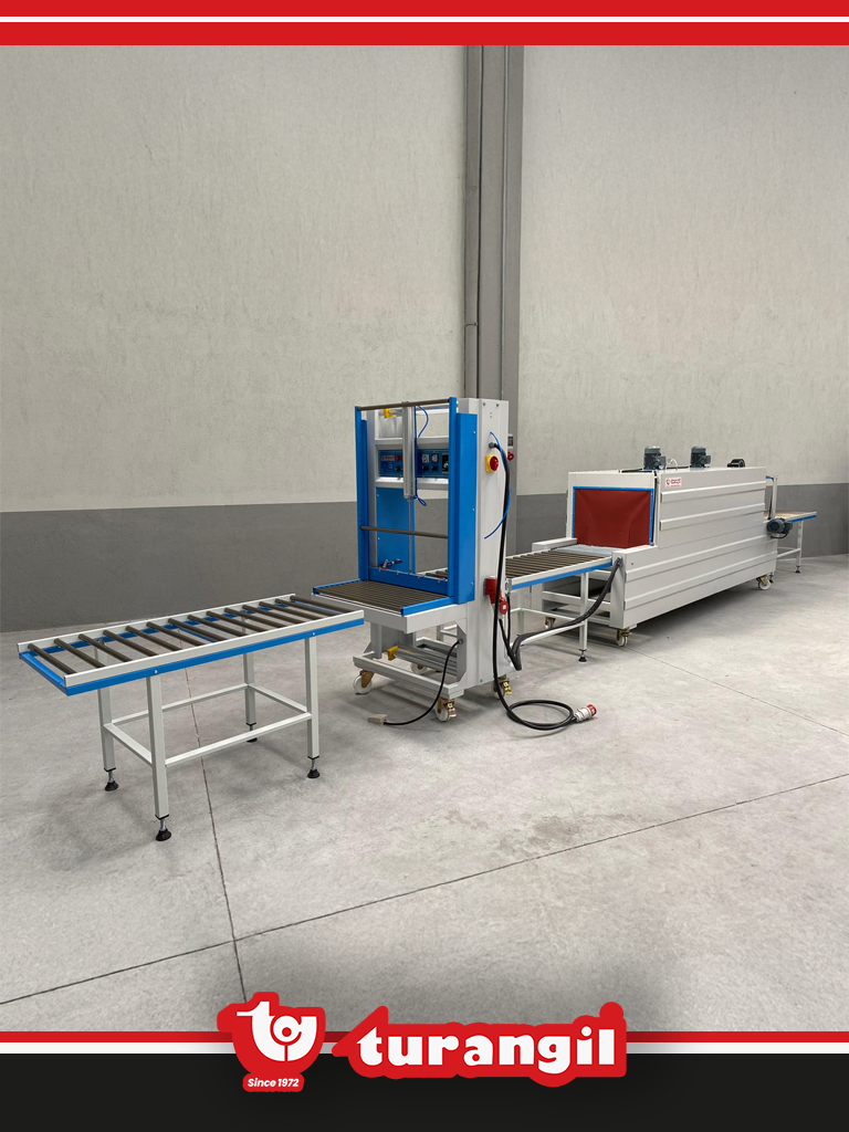 TGS60EXT YARI OTOMATİK 60X50X250 TÜNELLİ POLİETİLEN EXTENDED SHRİNK AMBALAJ MAKİNESİ